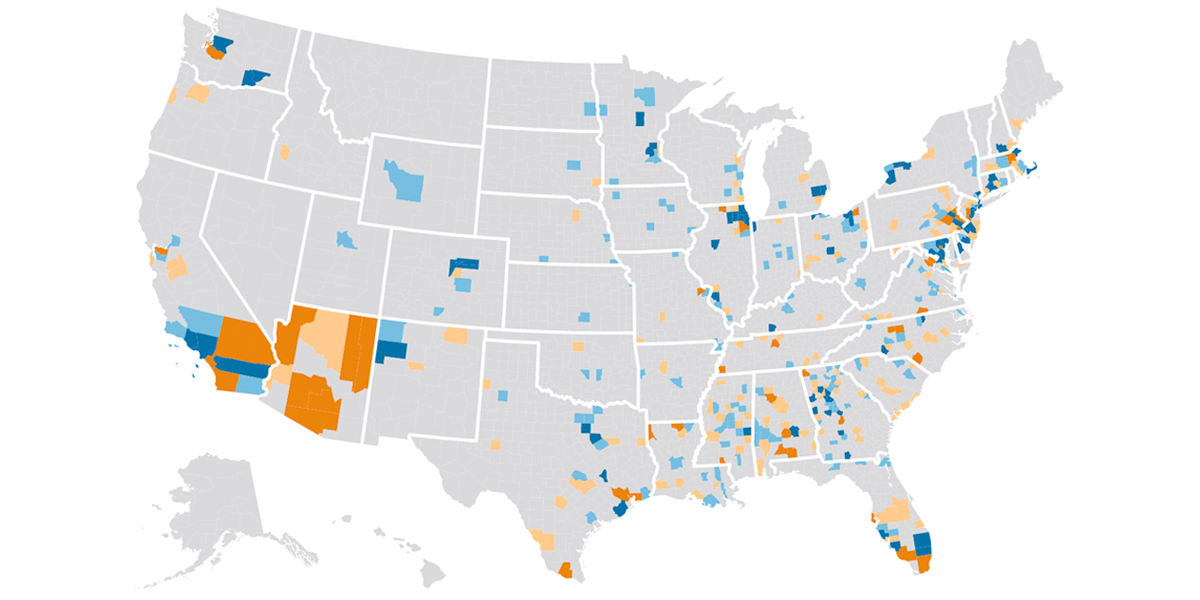 Tracking the Trends in the COVID-19 Deaths