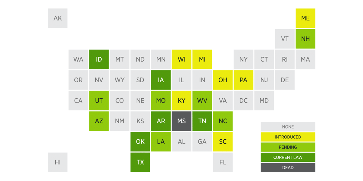 CRT Legislation Tracker